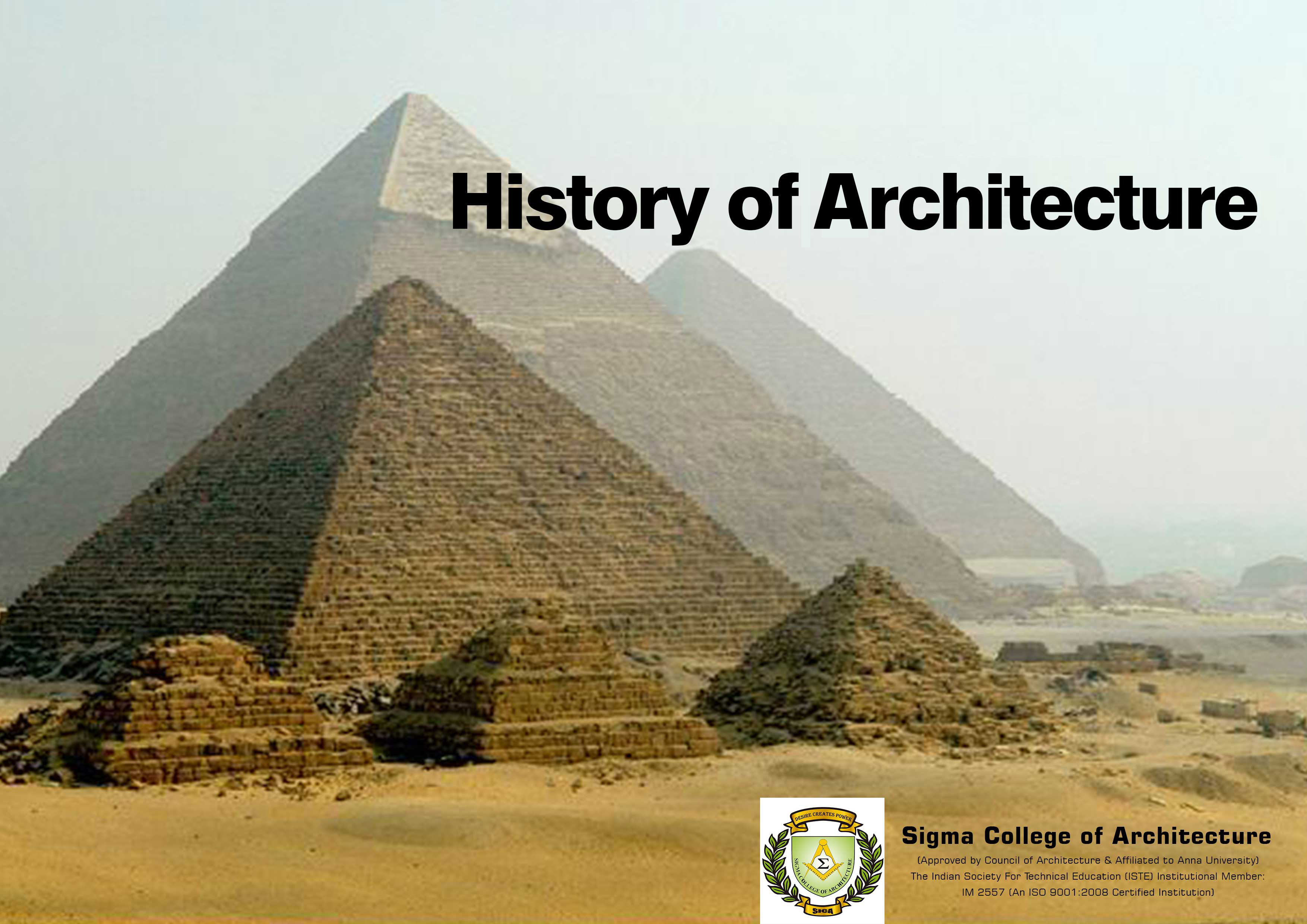 History of Architecture
