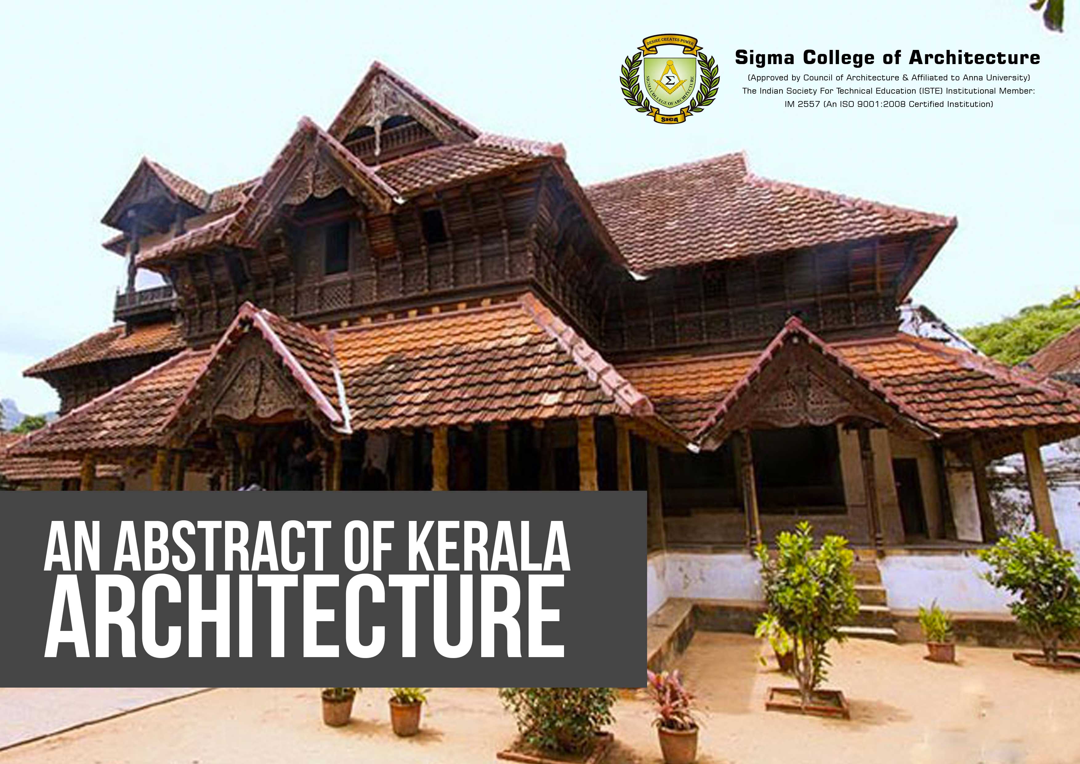 An Abstract of Kerala Architecture