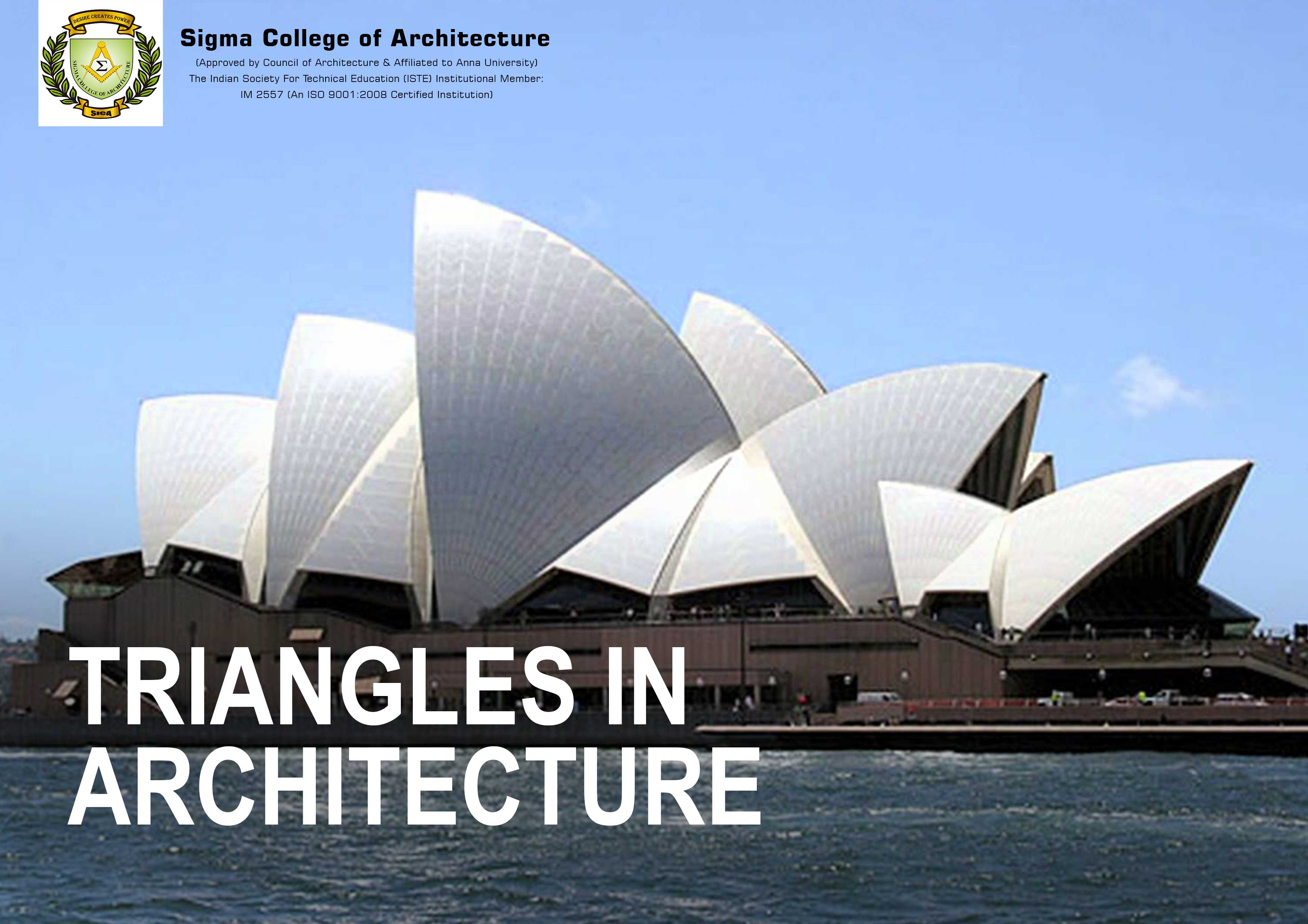 Triangles in Architecture