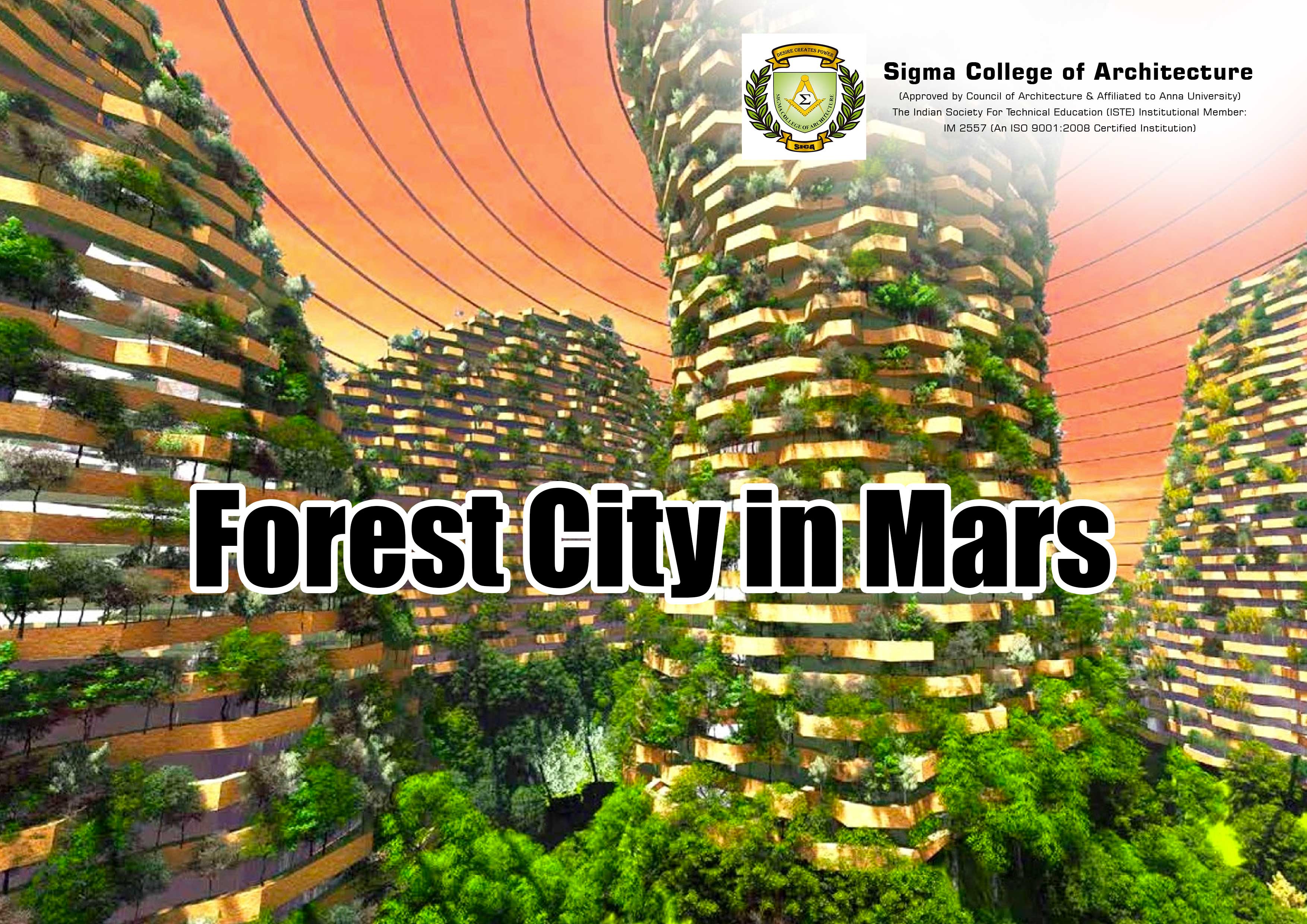 Forest City in Mars