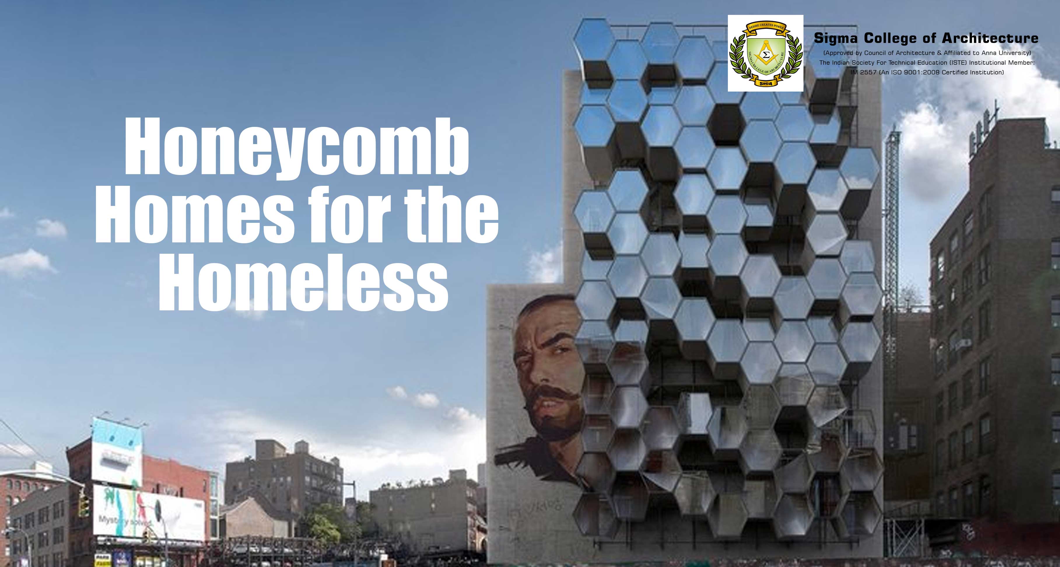 Honeycomb Homes for the Homeless