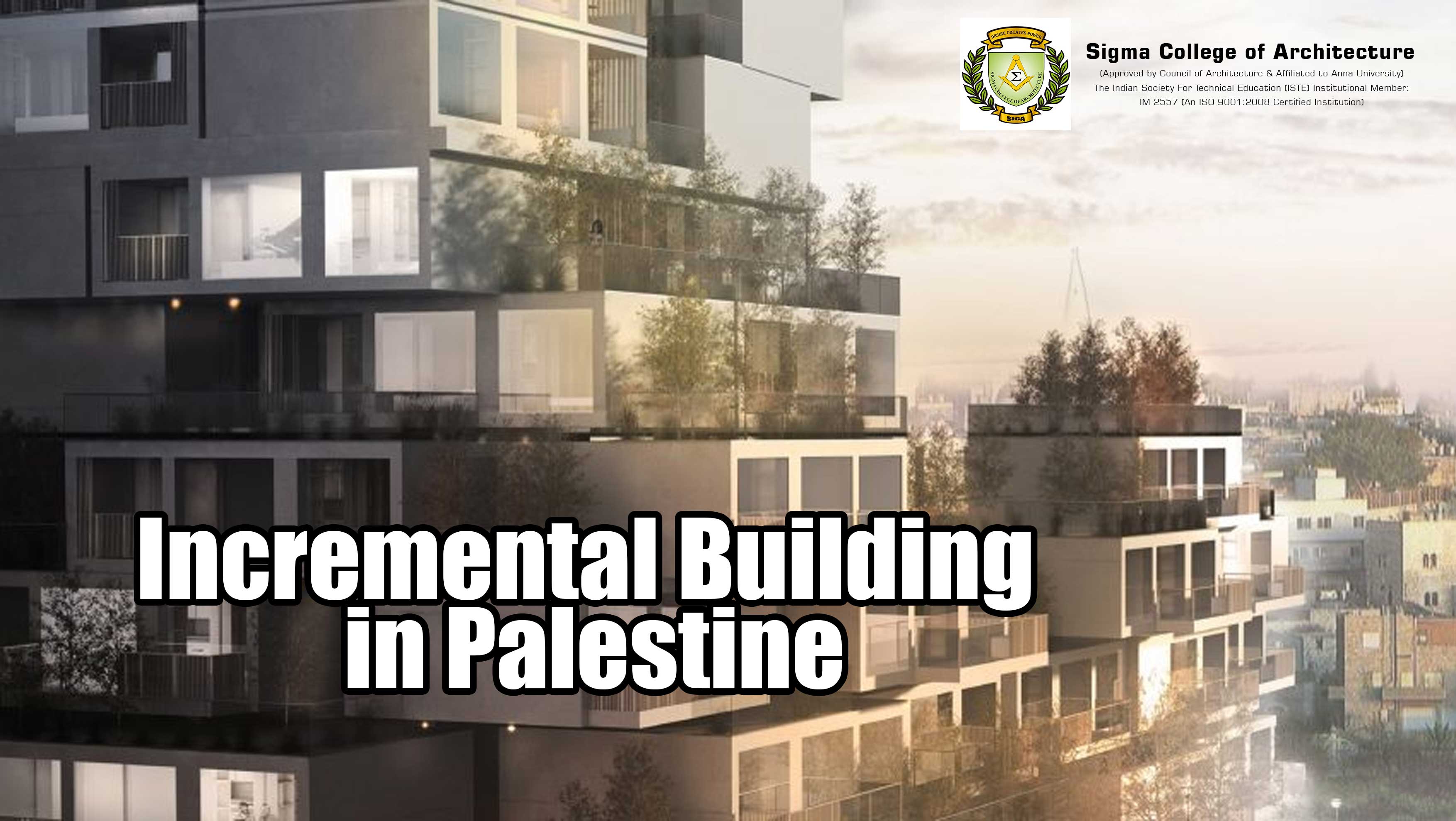 Incremental Building in Palestine