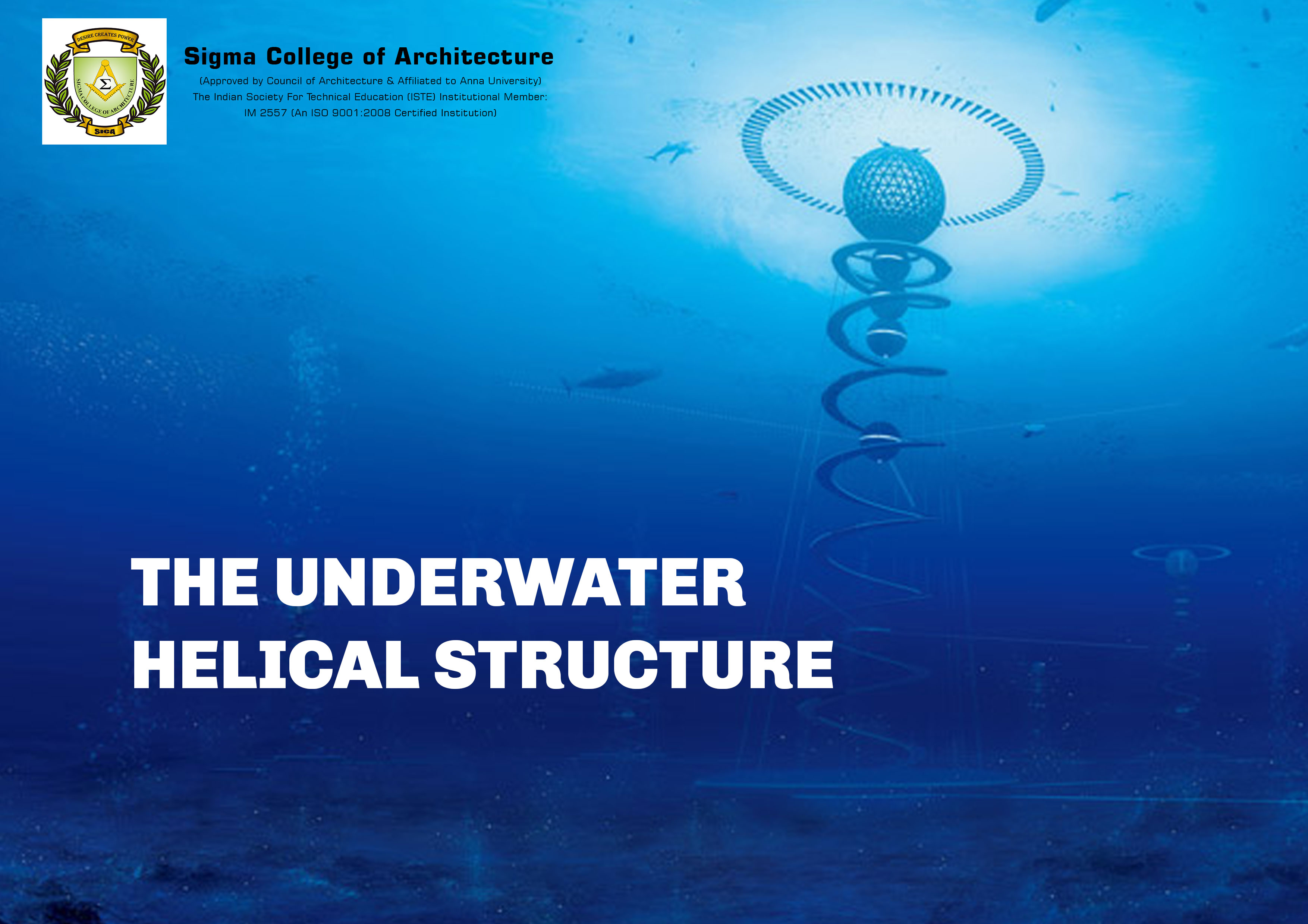 The Underwater Helical Structure