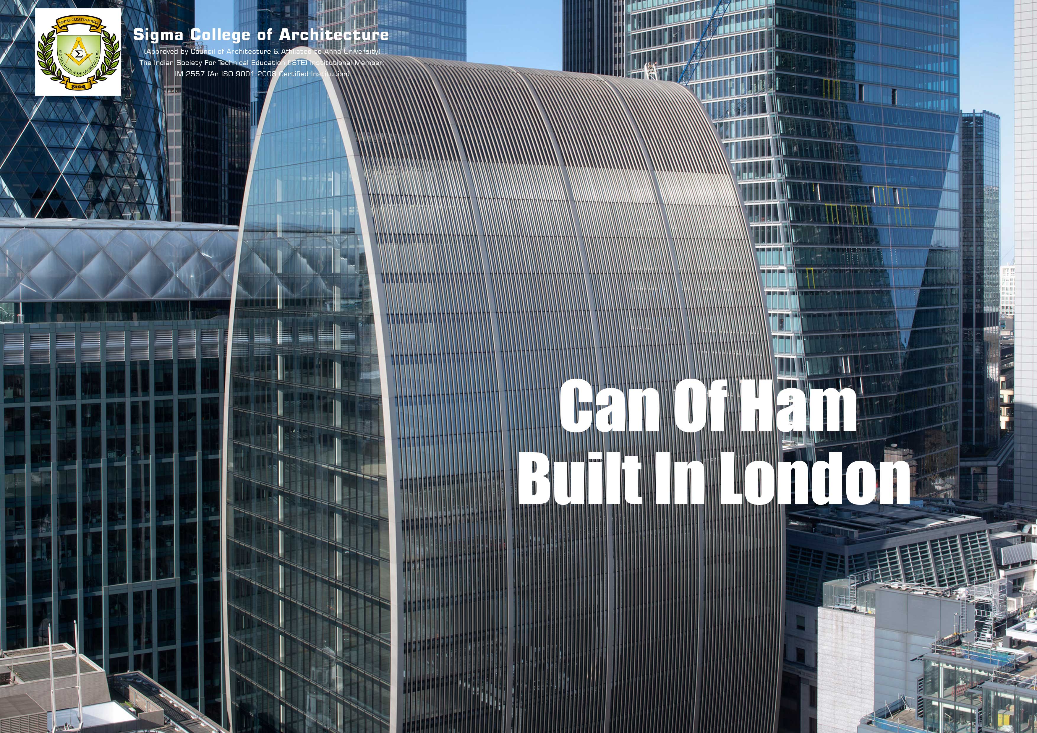 Can Of Ham Built In London