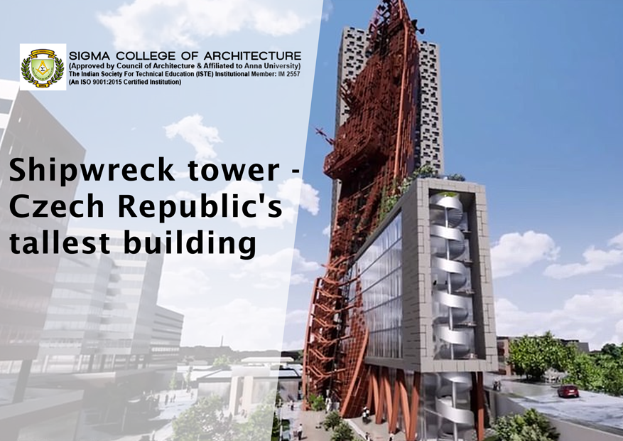 Shipwreck tower - Czech Republic's tallest building