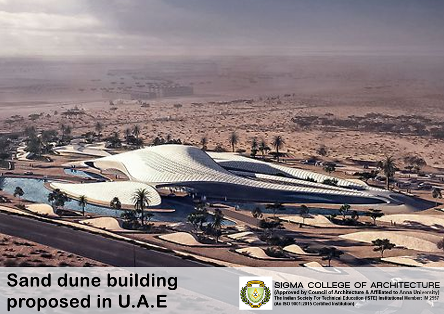 Sand dune building proposed in U.A.E