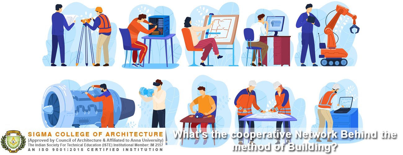 What's the cooperative Network Behind the method of Building?