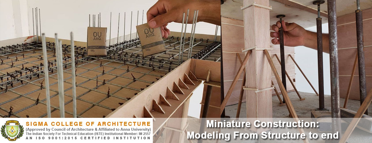 Miniature Construction: Modeling From Structure to end