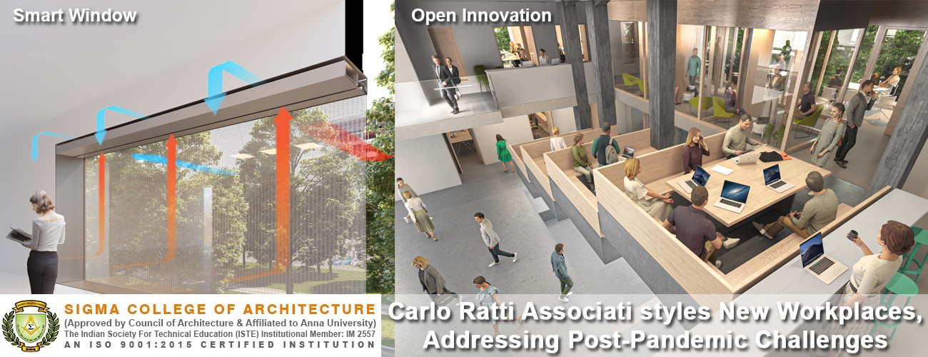 Carlo Ratti Associati styles New Workplaces, Addressing Post-Pandemic Challenges