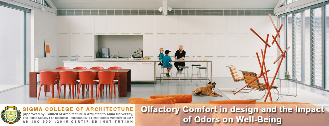 Olfactory Comfort in design and the Impact of Odors on Well-Being