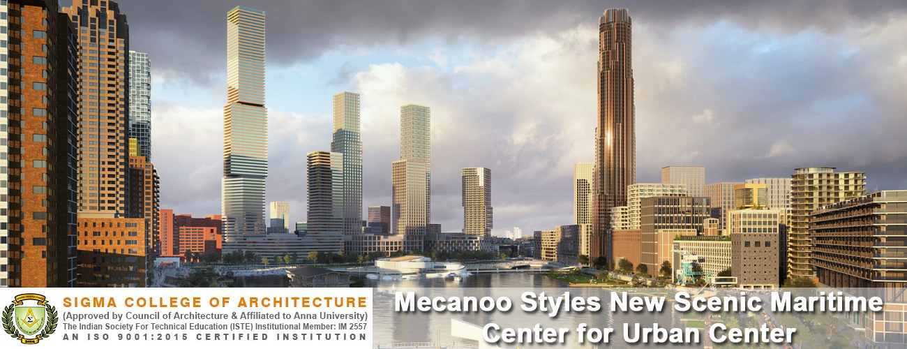 Mecanoo Styles New Scenic Maritime Center for Urban Center