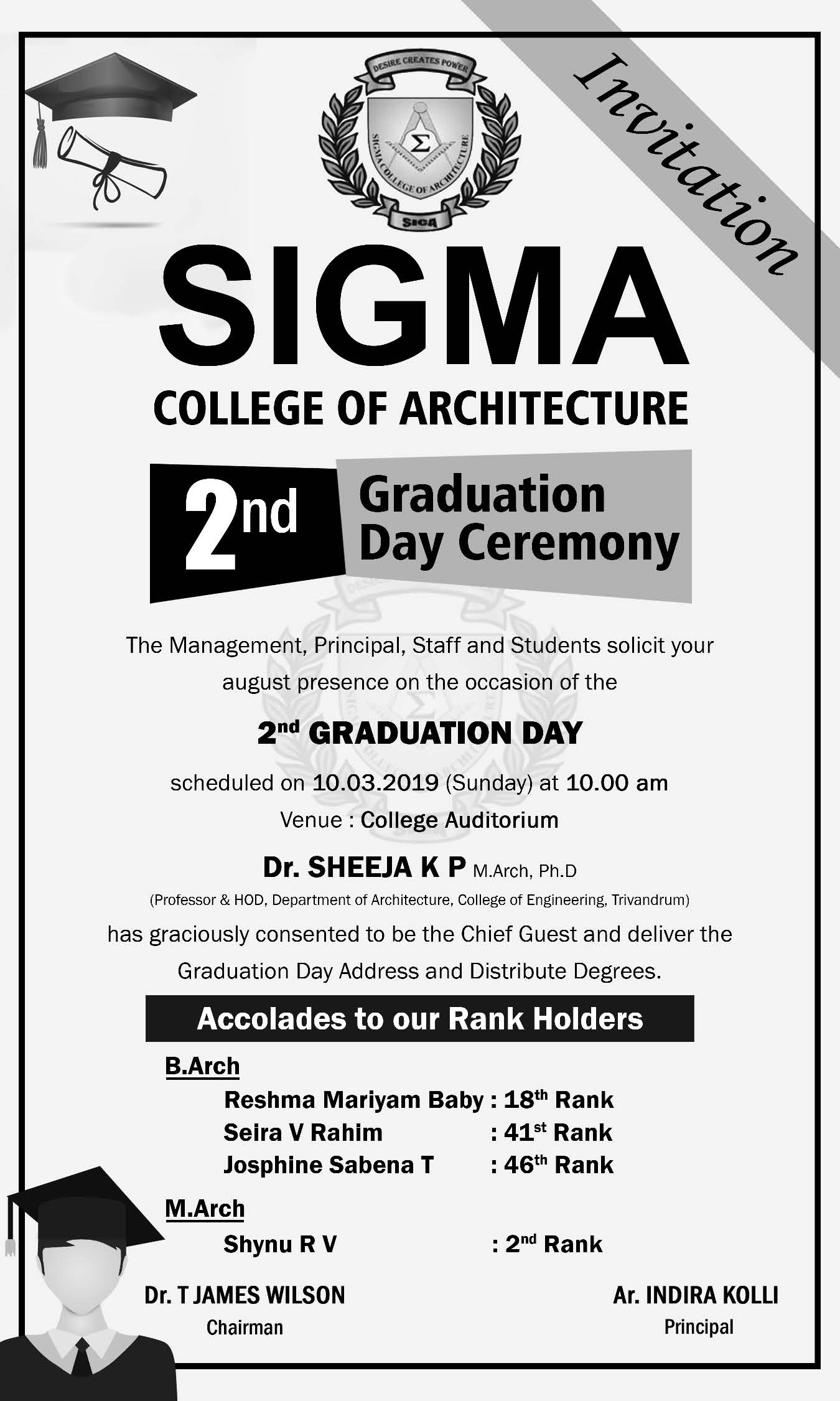 Second Graduation Day