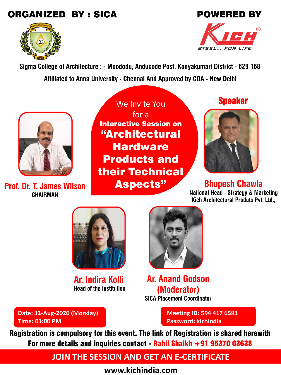 Webinar on 
